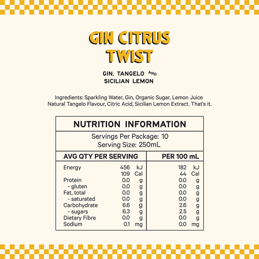 Nutritional Info