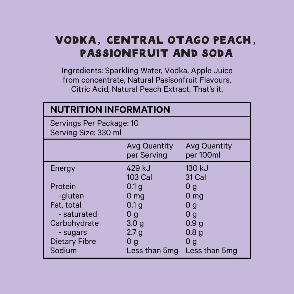 Nutritional Info